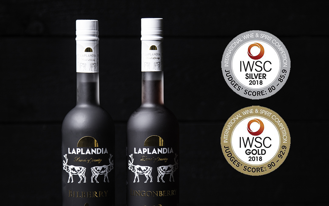 IWSC 2018 awarded Laplandia Vodka with gold